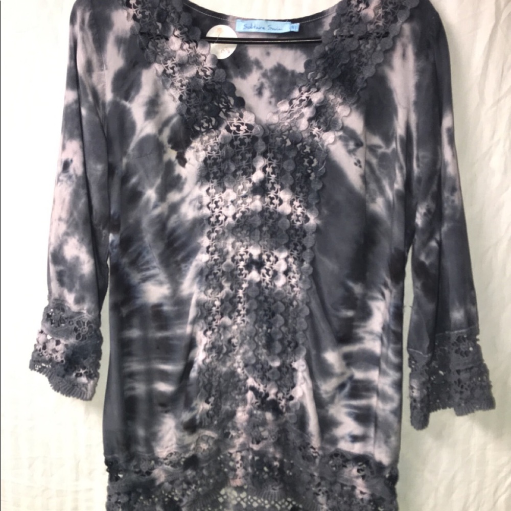 Tie dye blouse